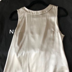 ✨SALE✨ Silver Silk Blouse